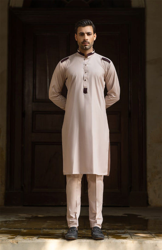 Unstitched Mens Wash n Wear Suit