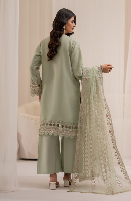 Ready to Wear 3 Piece Formal Embroidered Luxury Chiffon Suit