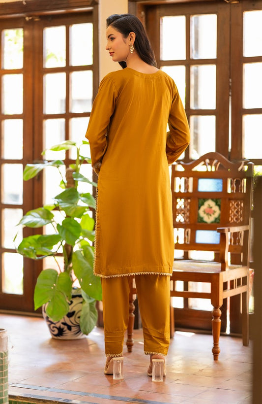 Ready to Wear 2 Piece Jacquard Lawn Formal Suit