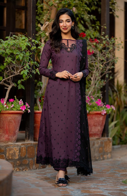 Ready to Wear 3 Piece Embroidered Lawn Suit