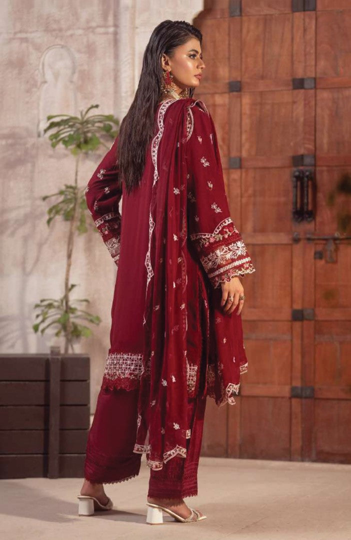 Ready to Wear 3 Piece Formal Embroidered Luxury Chiffon Suit
