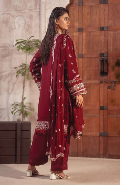 Ready to Wear 3 Piece Formal Embroidered Luxury Chiffon Suit