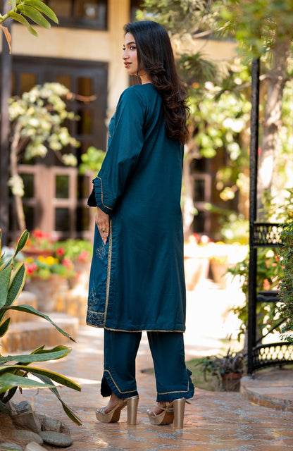 Ready to Wear 2 Piece Jacquard Lawn Formal Suit