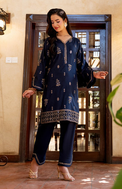 Ready to Wear 2 Piece Jacquard Lawn Formal Suit