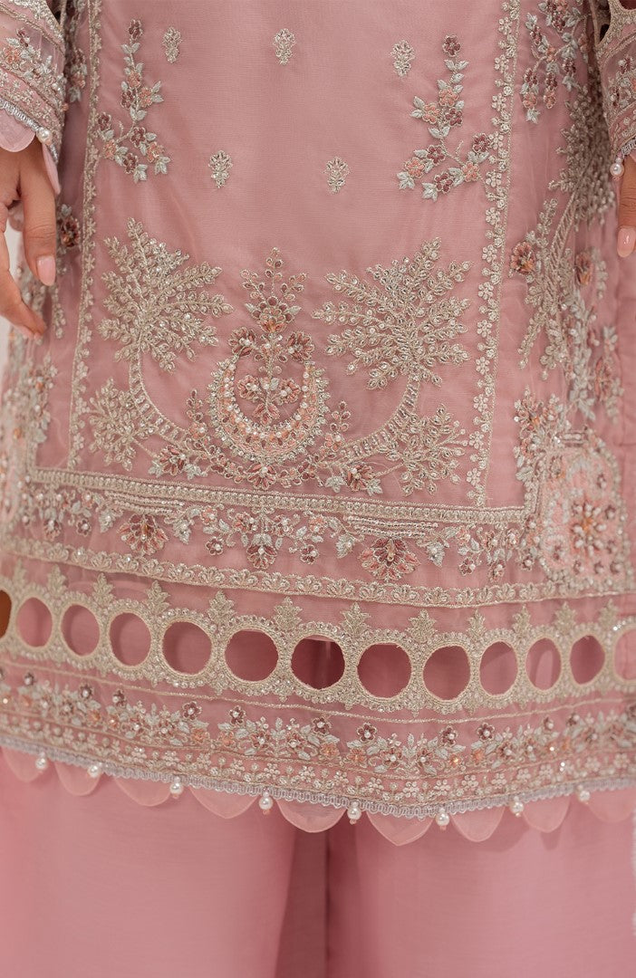 Ready to Wear 3 Piece Formal Embroidered Luxury Chiffon Suit