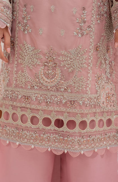 Ready to Wear 3 Piece Formal Embroidered Luxury Chiffon Suit