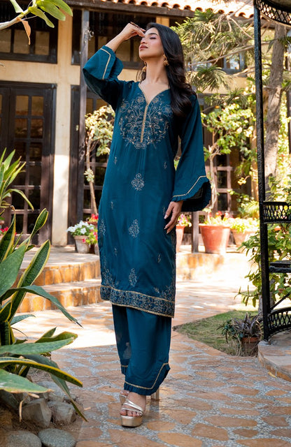 Ready to Wear 2 Piece Jacquard Lawn Formal Suit