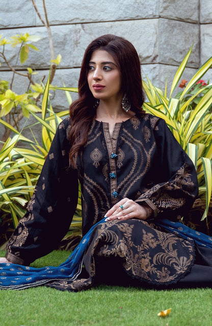 Ready to Wear 3 Piece Banarsi Lawn Formal Suit