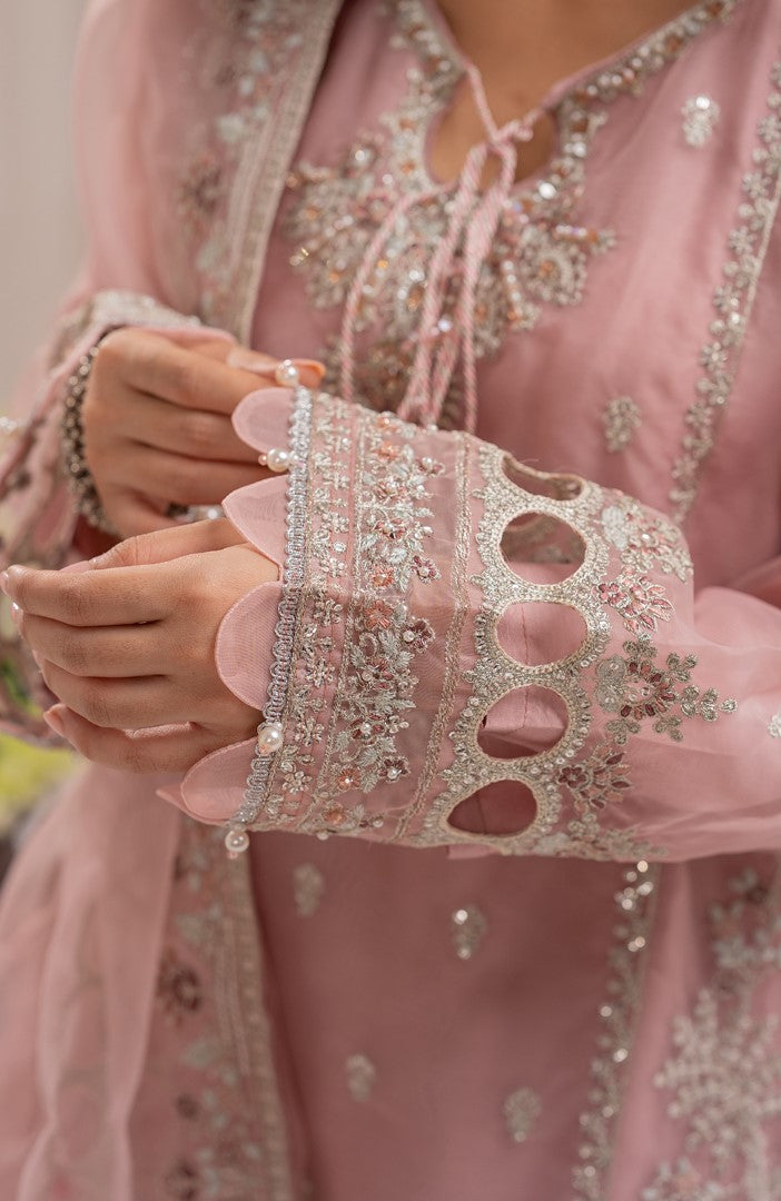 Ready to Wear 3 Piece Formal Embroidered Luxury Chiffon Suit