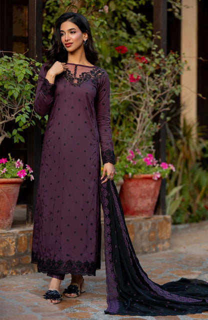 Ready to Wear 3 Piece Embroidered Lawn Suit