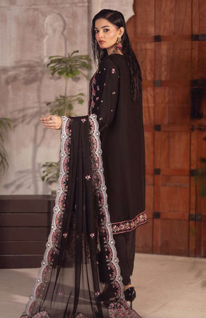 Ready to Wear 3 Piece Formal Embroidered Luxury Chiffon Suit