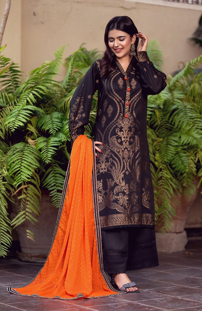 Ready to Wear 3 Piece Banarsi Lawn Formal Suit