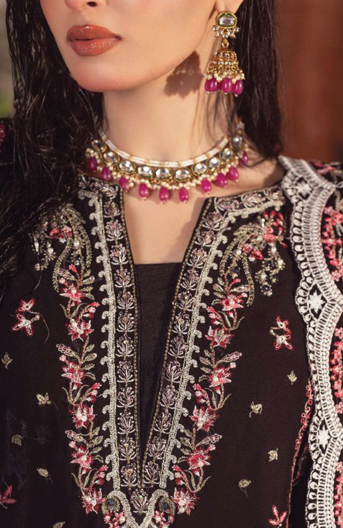 Ready to Wear 3 Piece Formal Embroidered Luxury Chiffon Suit