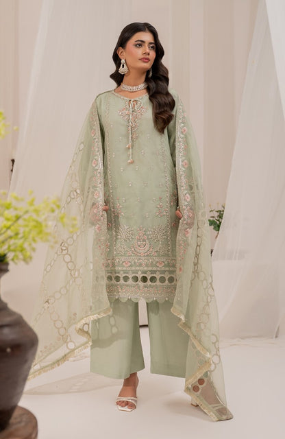 Ready to Wear 3 Piece Formal Embroidered Luxury Chiffon Suit