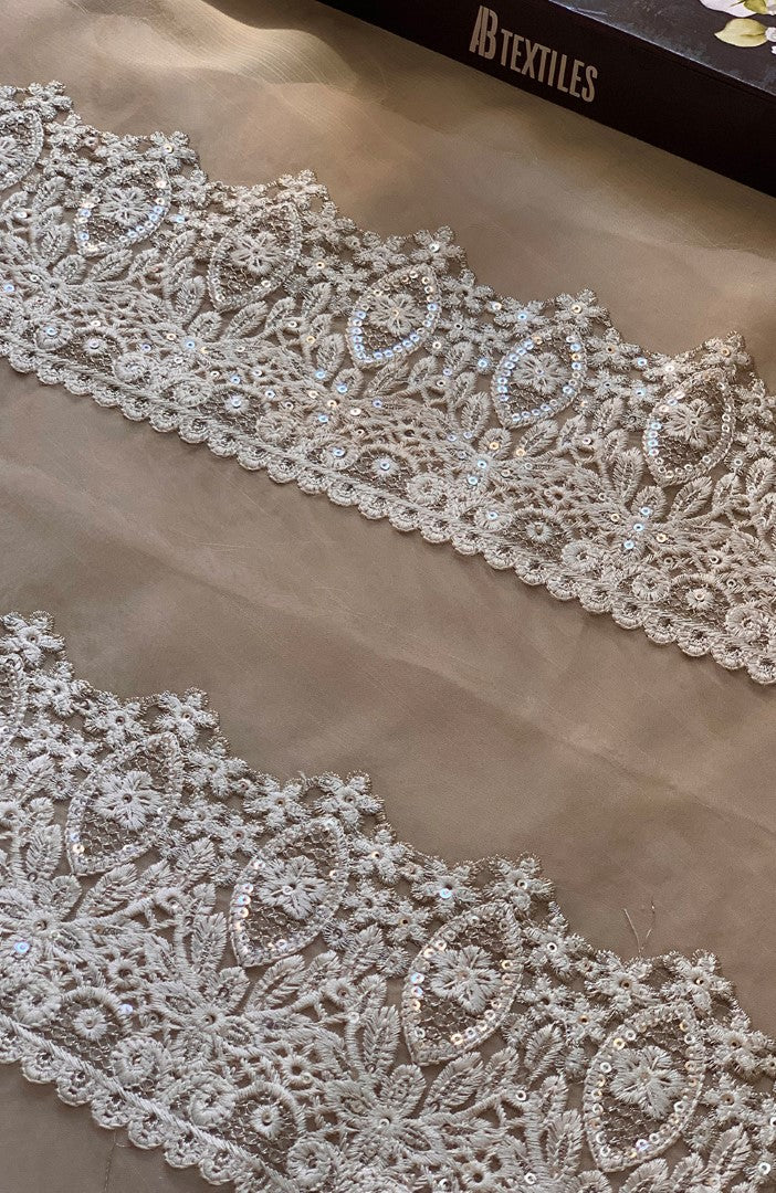 Unstitched Chiffon 3 Piece Embroidered Formal Suit