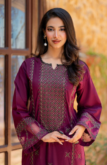 Ready to Wear 2 Piece Jacquard Lawn Formal Suit