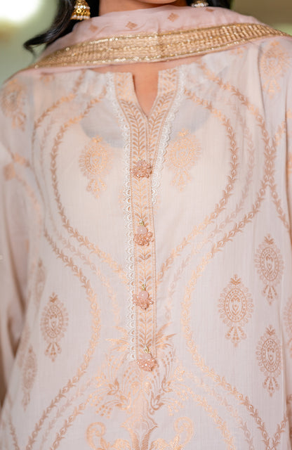 Ready to Wear 3 Piece Banarsi Lawn Formal Suit