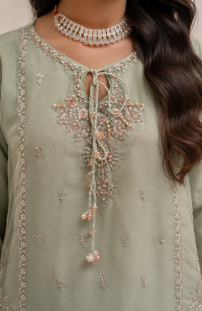 Ready to Wear 3 Piece Formal Embroidered Luxury Chiffon Suit