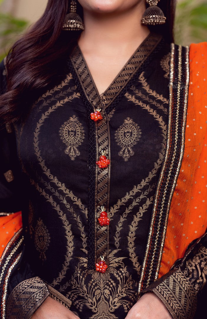 Ready to Wear 3 Piece Banarsi Lawn Formal Suit