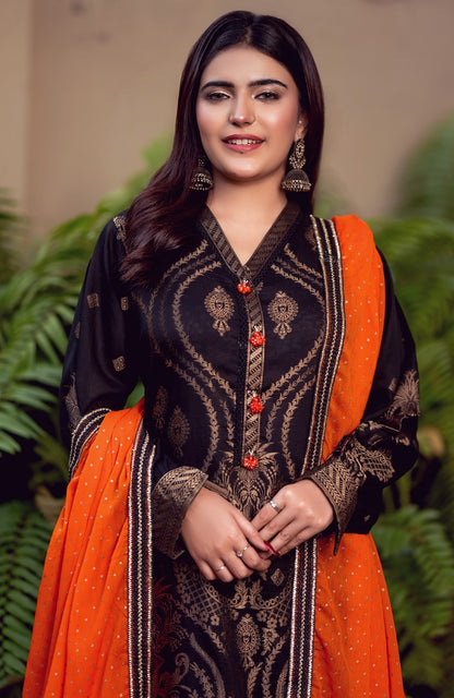 Ready to Wear 3 Piece Banarsi Lawn Formal Suit