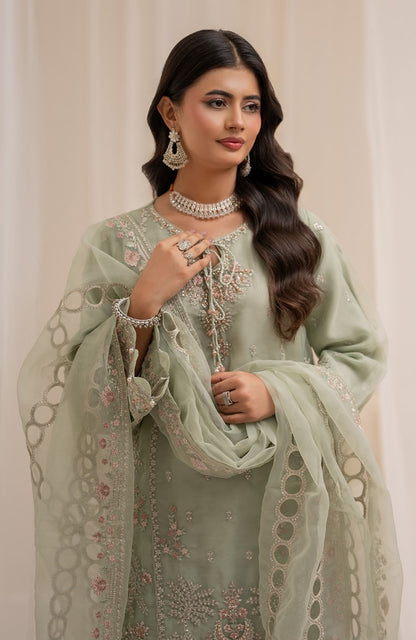 Ready to Wear 3 Piece Formal Embroidered Luxury Chiffon Suit