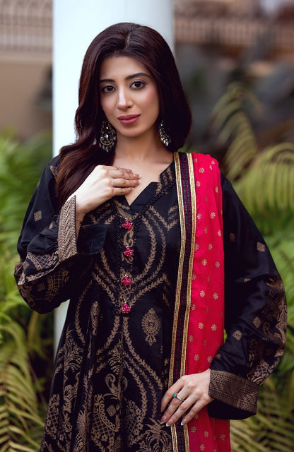 Ready to Wear 3 Piece Banarsi Lawn Formal Suit