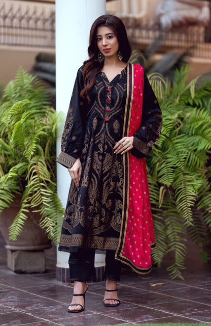 Ready to Wear 3 Piece Banarsi Lawn Formal Suit