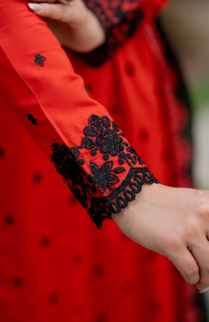 Ready to Wear 3 Piece Embroidered Lawn Suit