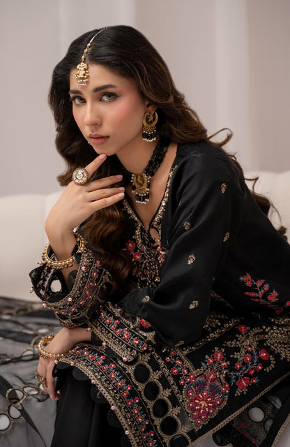 Ready to Wear 3 Piece Formal Embroidered Luxury Organza Suit