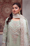 Ready to Wear 3 Piece Formal Embroidered Organza Suit