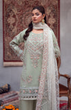 Ready to Wear 3 Piece Formal Embroidered Organza Suit