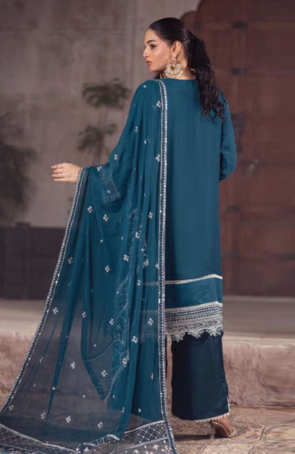 Ready to Wear 3 Piece Formal Embroidered Luxury Chiffon Suit
