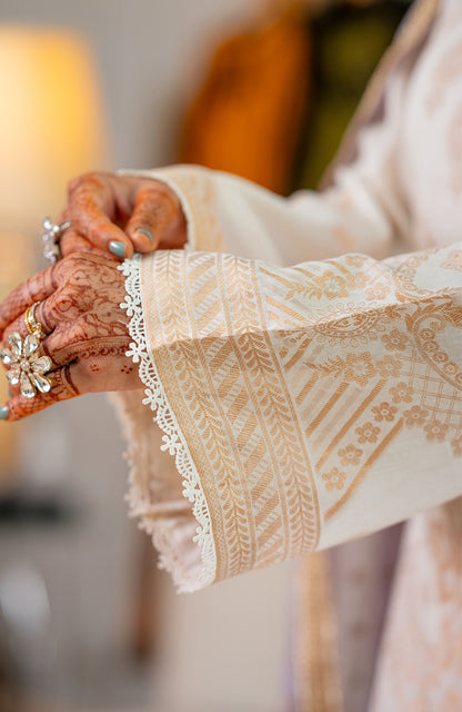 Ready to Wear 3 Piece Banarsi Lawn Formal Suit