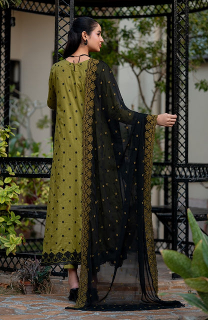 Ready to Wear 3 Piece Embroidered Lawn Suit