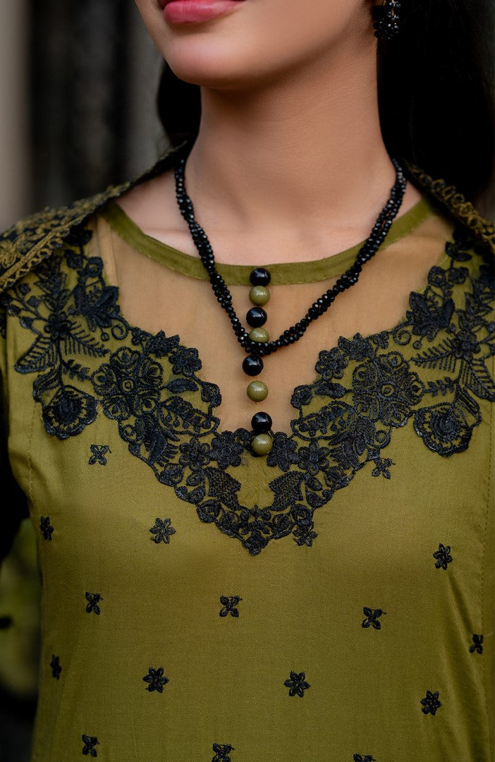 Ready to Wear 3 Piece Embroidered Lawn Suit