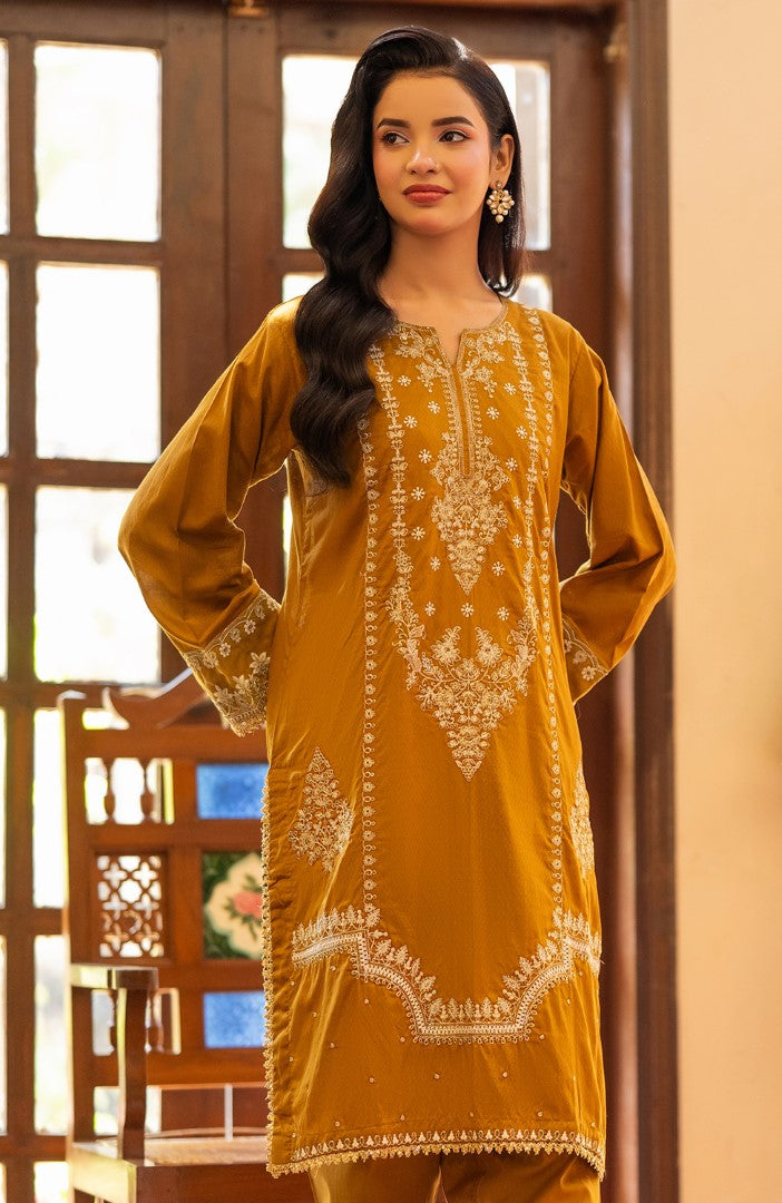 Ready to Wear 2 Piece Jacquard Lawn Formal Suit