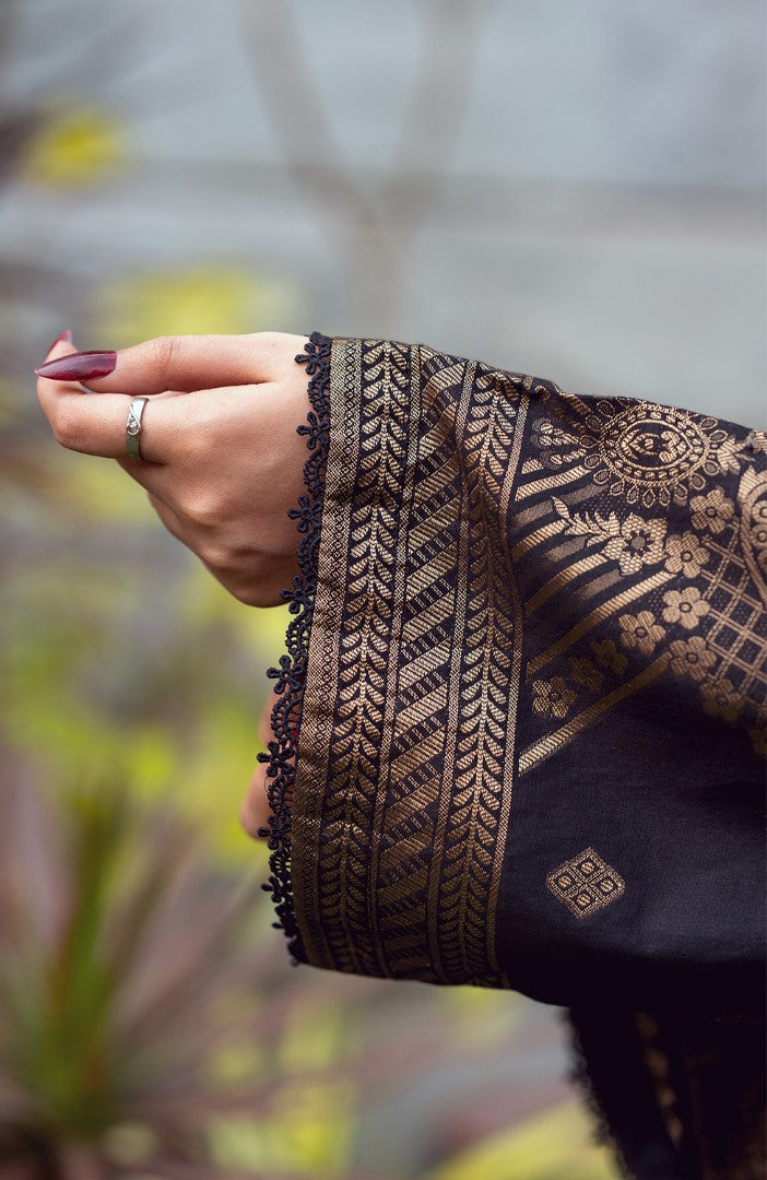 Ready to Wear 3 Piece Banarsi Lawn Formal Suit