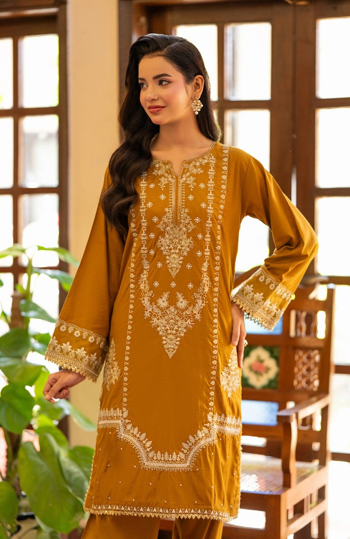 Ready to Wear 2 Piece Jacquard Lawn Formal Suit