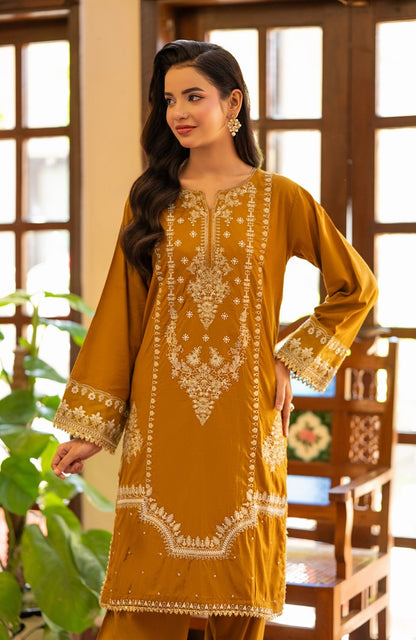 Ready to Wear 2 Piece Jacquard Lawn Formal Suit
