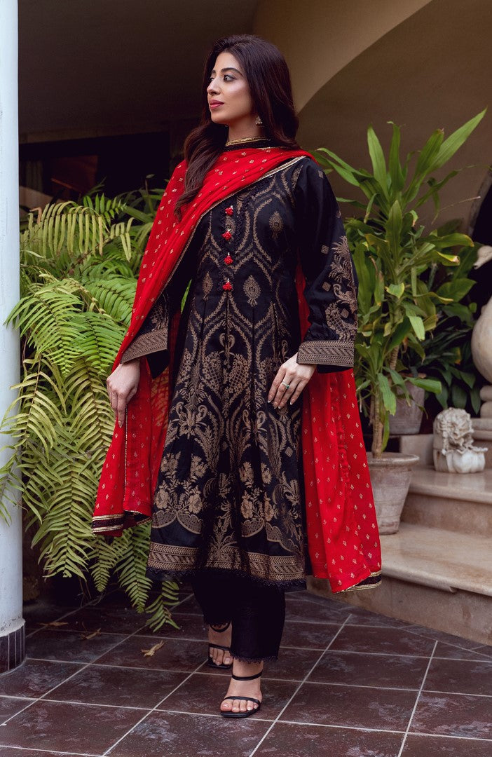 Ready to Wear 3 Piece Banarsi Lawn Formal Suit