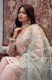 Ready to Wear 3 Piece Formal Embroidered Organza Suit