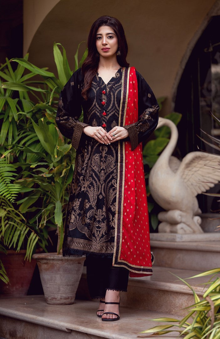 Ready to Wear 3 Piece Banarsi Lawn Formal Suit