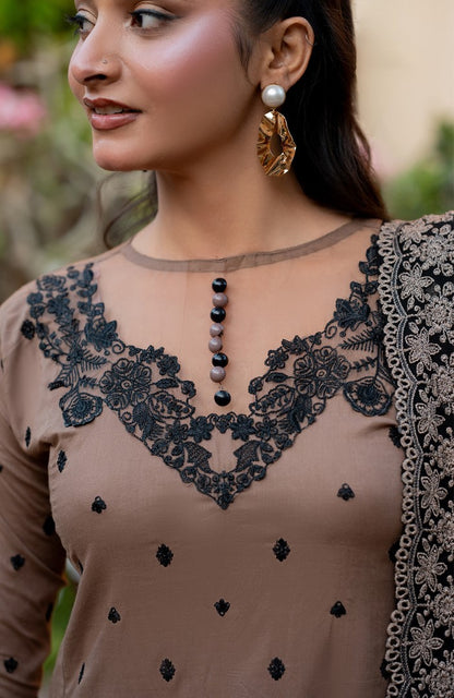 Ready to Wear 3 Piece Embroidered Lawn Suit