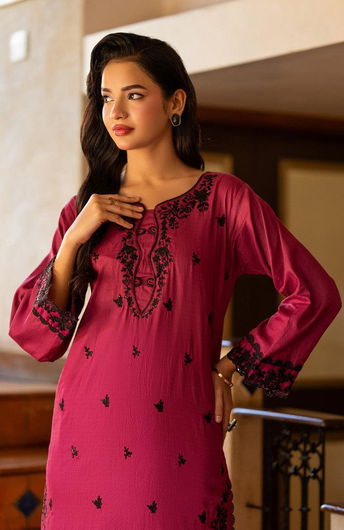 Ready to Wear 2 Piece Jacquard Lawn Formal Suit