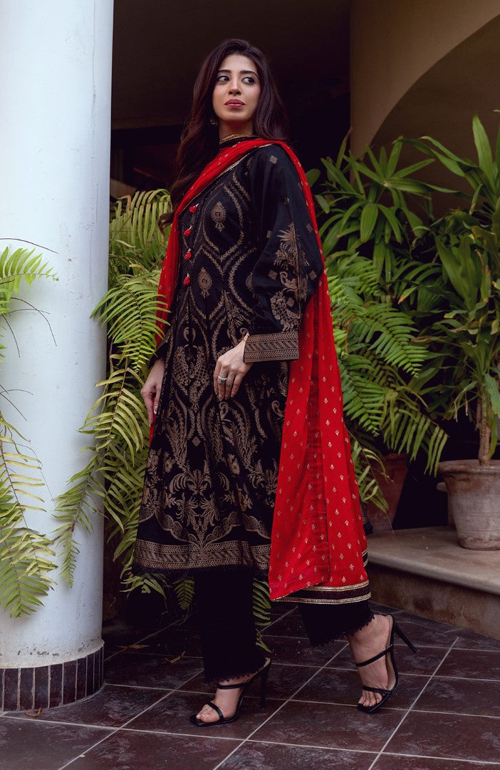 Ready to Wear 3 Piece Banarsi Lawn Formal Suit
