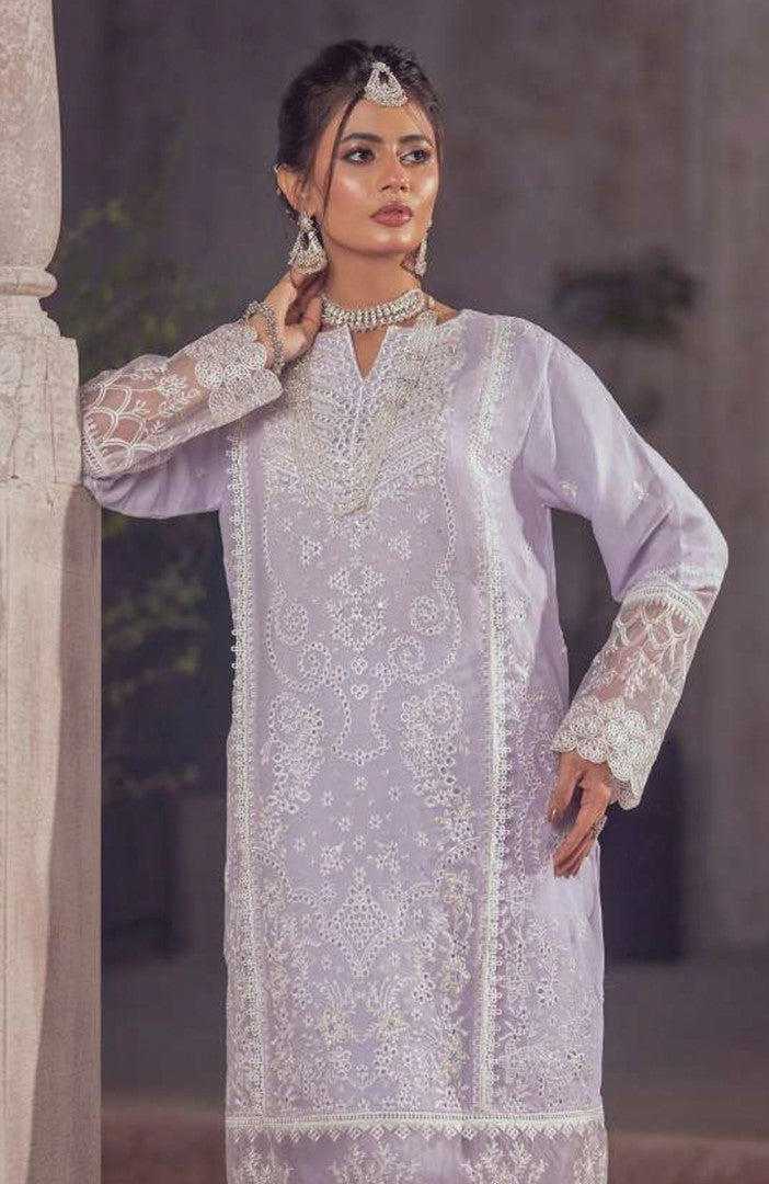 Ready to Wear 3 Piece Formal Embroidered Luxury Chiffon Suit