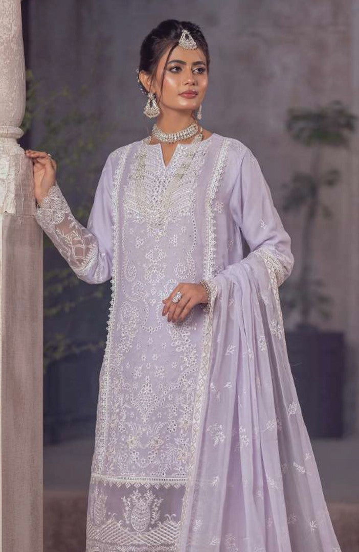 Ready to Wear 3 Piece Formal Embroidered Luxury Chiffon Suit
