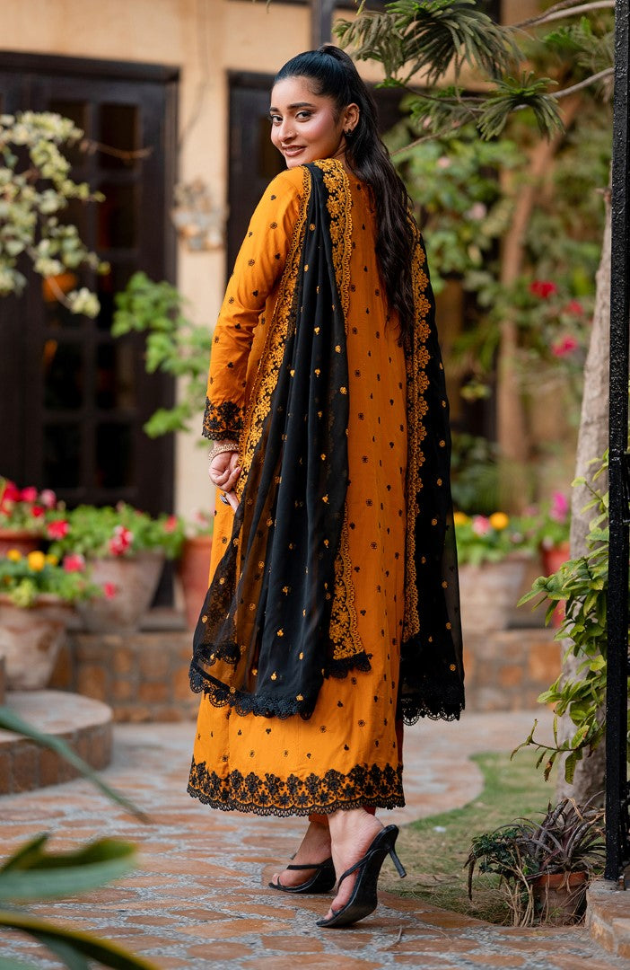 Ready to Wear 3 Piece Embroidered Lawn Suit