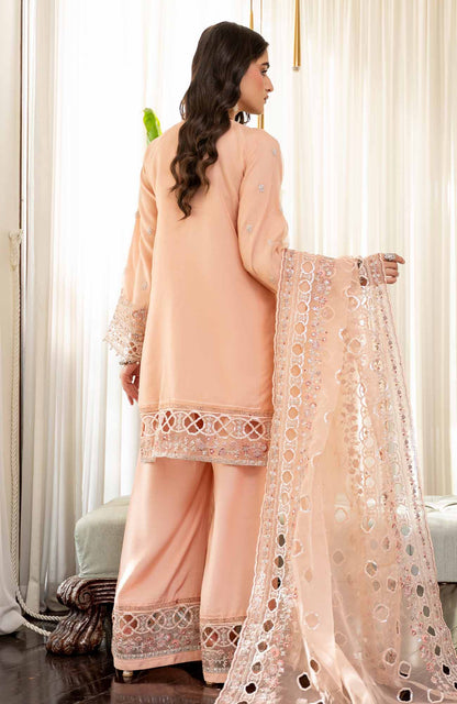 Ready to Wear 3 Piece Formal Embroidered Luxury Organza Suit