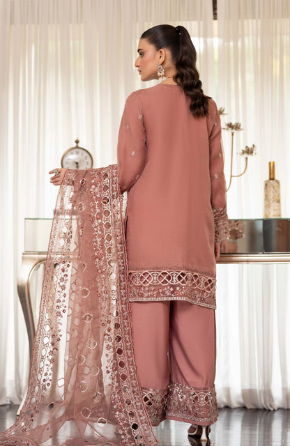 Ready to Wear 3 Piece Formal Embroidered Luxury Organza Suit